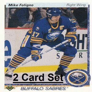 Mike Foligno Hockey Card Collection